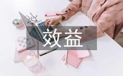 效益分析報告