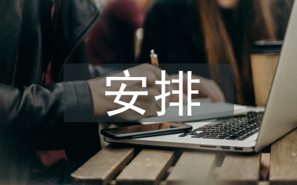 宣傳工作安排意見(jiàn)